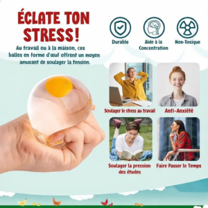 Balle antistress paresseux souple