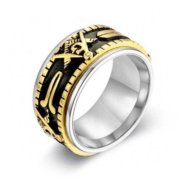 bague anti-stress franc maçon