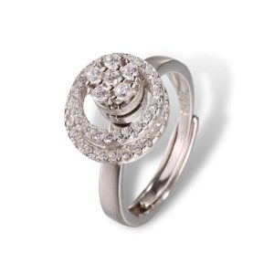 bague anti-stress rotative luxe