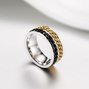bague en acier anti-stress