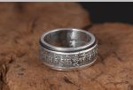 bague en argent anti-stress