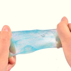 balle à paillettes bleues pour réduire le stress