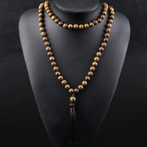 bijoux mala 108 perles