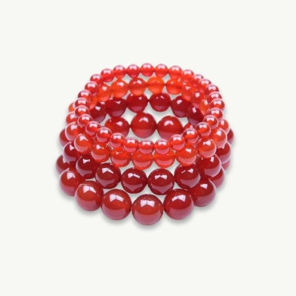 bracelet en cornaline anti-tabac