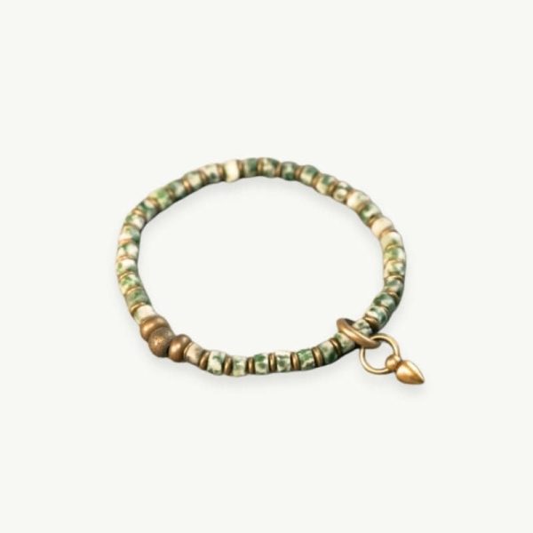 bracelet tibétain en agate