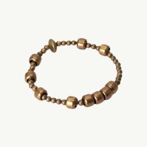 bracelet tibétain en cuivre martelé