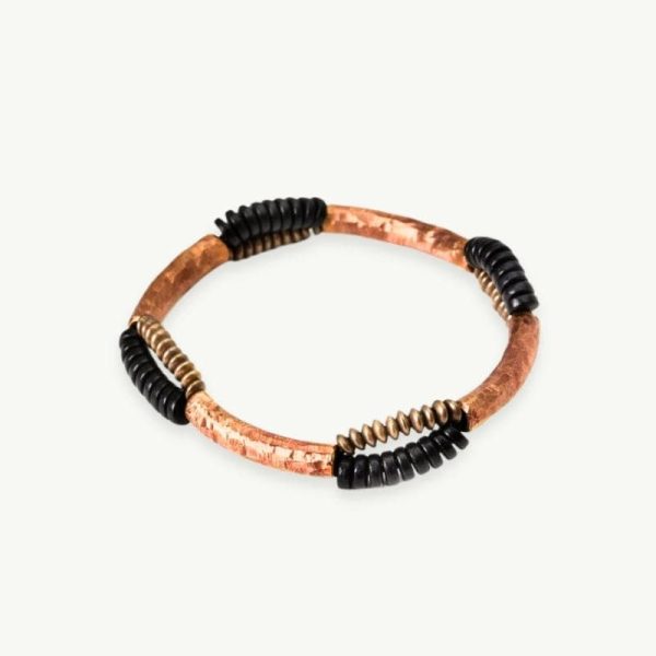 bracelet tibétain en cuivre unisexe