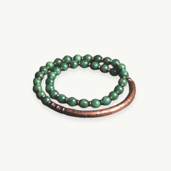 bracelet tibétain en jaspe