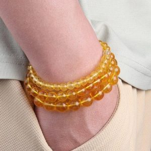 citrine naturelle bracelet anti-alcool