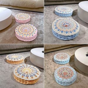 coussin de méditation futon bohême