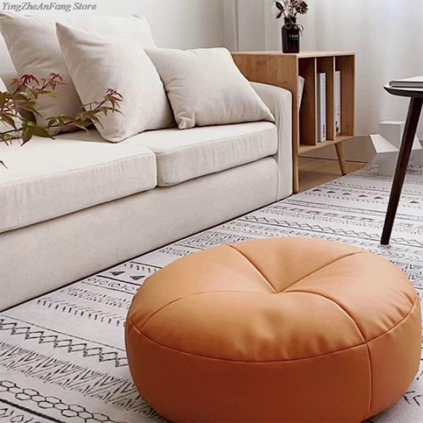 coussin de méditation tatami en cuir PU