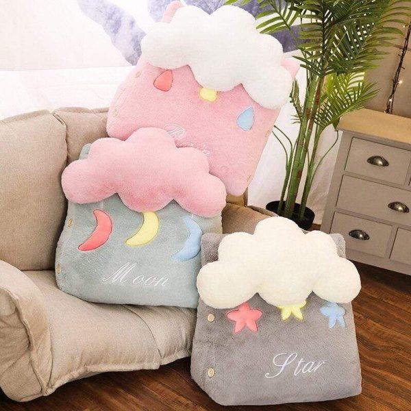 coussin peluche kawaii ciel