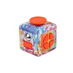cube antistress bleu design moderne