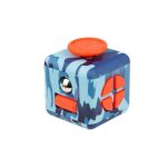cube antistress multiboutons bleu