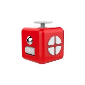 cube antistress multiboutons rouge