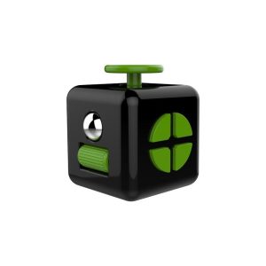 cube antistress multiboutons vert