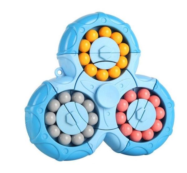 cube magique rotatif tricolores