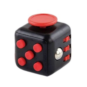 cube magnétique anti-stress arc-en-ciel