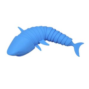 jouet porte clef requin bleu