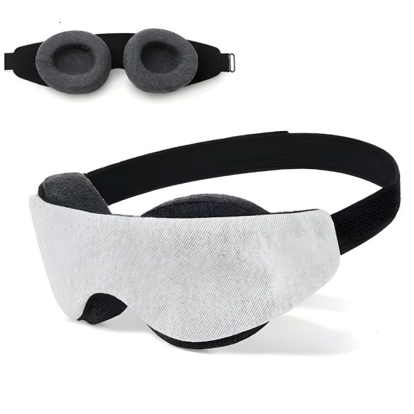 masque de sommeil 3D en coton respirant