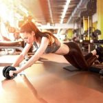 roue abdominale pour entraînement musculaire