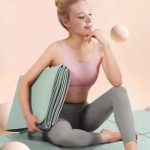 tapis de yoga pliable